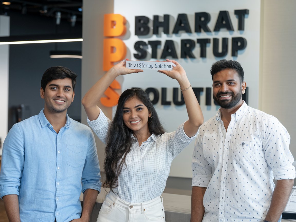 Startup team at Bharat Startup Solution